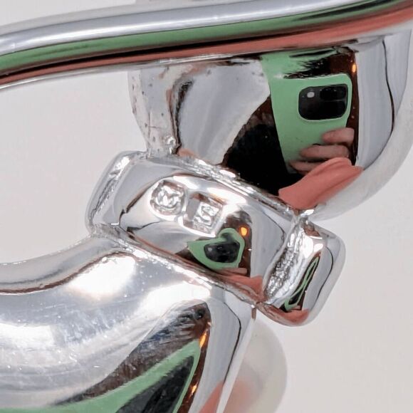 Mikimoto Cat necklace pendant with Akoya Pearl collar - Picture 5 of 7